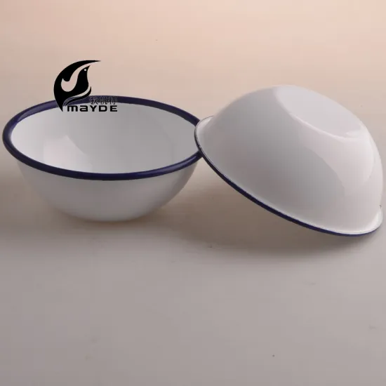 The Spherical Bowl Enamel Bowl Kitchenware Tableware