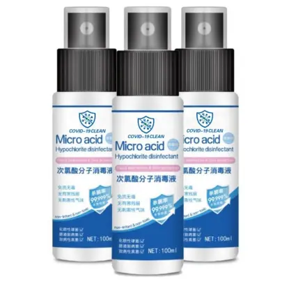 Most safety  disinfectant Hypochlorite acid disinfectant