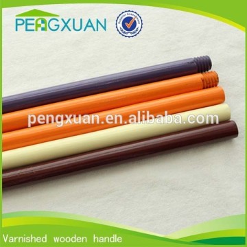 smooth colorful cleaning tool varnishing wooden round logs for sale