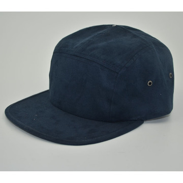 Custom blank flat brim 5 panel snapback cap/hat