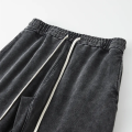 Pantalones de chándal con ácido vintage de toalla para hombres