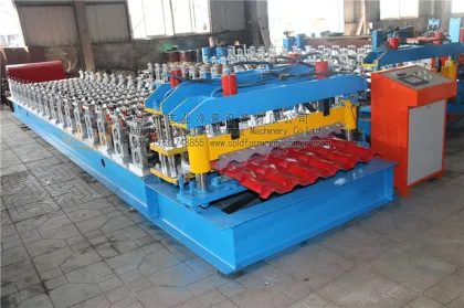 Building Material Glazed Roof Tiles Making Machine