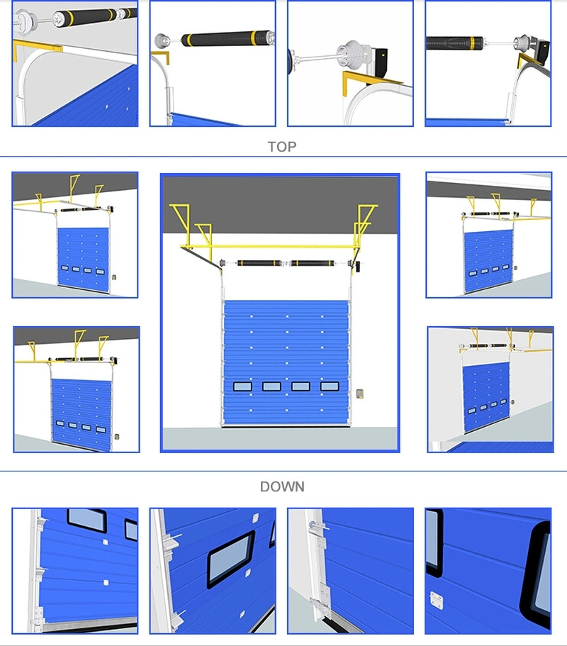 Cost-effective PVC High Speed Garage Door