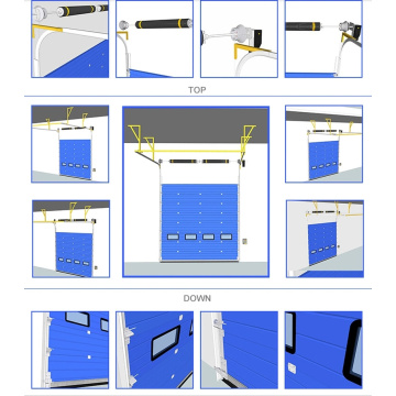 Cost-effective PVC High Speed Garage Door