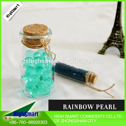 Water Beads Magic Crystal gel parels la plastilina cristalinas transparente