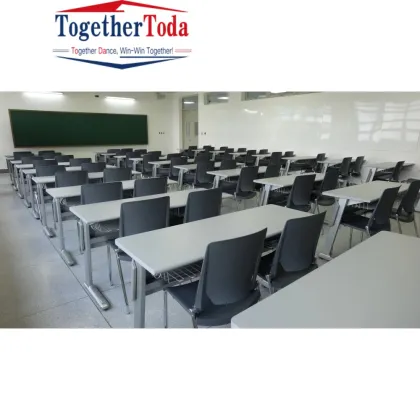 Classroom Student Ergonomic Double Position Desk Chair