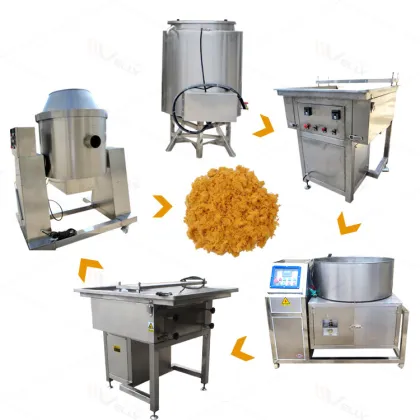 Factory Price Dried Pork and Chicken Meat Floss Machine