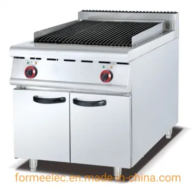 Electric Combination Oven Electric Grill Electric Lava Rock Grill with Cabinet