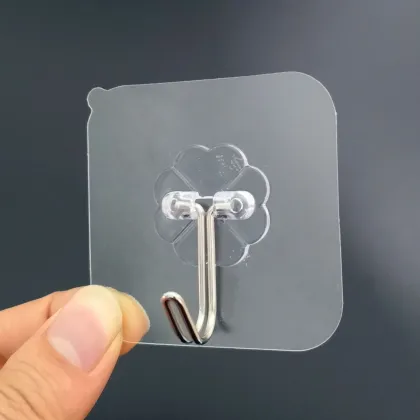 Customizable Strong Self-adhesive Wall Hook for Kitchenware Storage