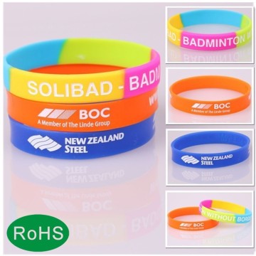 fashion souvenir gift used cheap custom wristband silicone bracelet