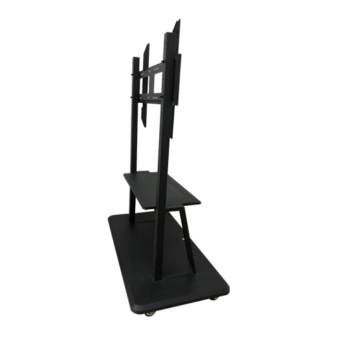 Heavy Tv Mobile Stand Heavy Duty Galvanized Plate Mobile TV Stand Supplier