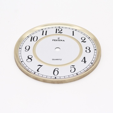 165MM Roman Numerals Aluminum Round Clock Dial" could be shortened to "Roman Numeral Aluminum Clock Dial 165MM" but if we need just a concise and suitable title for a search engine, it might be:

"Roman Numeral Aluminum Clock 165MM" 

However, if we stric