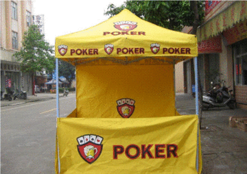 Pop up Tent with Half Sidewalls