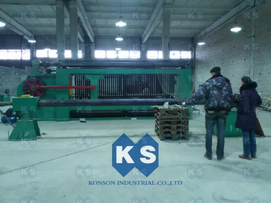 Coiling Hexagonal Wire Netting Machine For Galvanised Wire Mesh Wire 100mm X 120mm