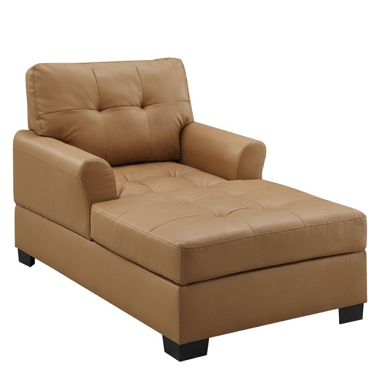 Elegante e simples sala de estar sofá-cama lounger