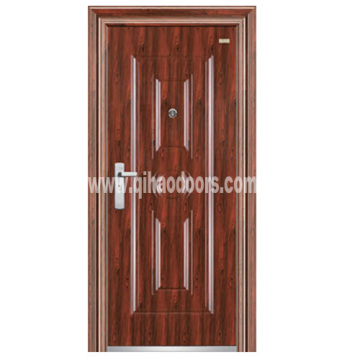 New mahogany decorative storm doors