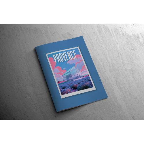 Saddle stitch brochure printing