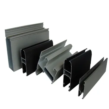 China Factory Anodized Aluminium Profile Sliding Door Bottom Track Folding Door Extrusion