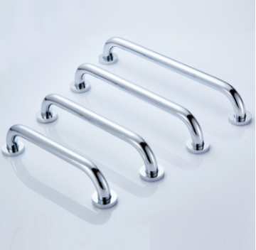 Chrome Shower Grab Bar 30/40/50/60 cm for Disabled Shower Rail