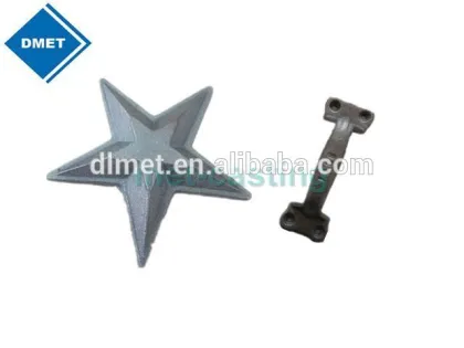 Cast iron stars home decoration