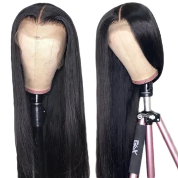 Wholesale Fast Shipping Sample High Density 13*4 13*6 Brazilian Human Virgin Hair Lace Front Wigs