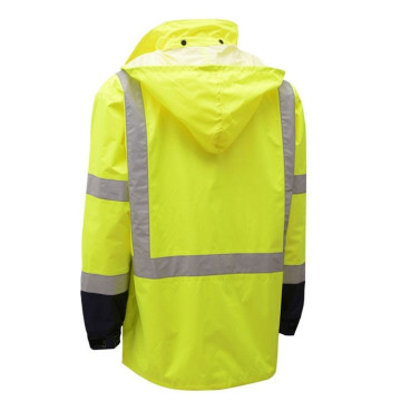 Безопасная работа носить отражающую водонепроницаемую куртку