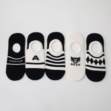 Мужчынскія плоскія нябачныя шкарпэткі