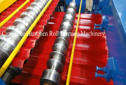 Botou Bohai CE marked Double layer roof roll forming machine for sale