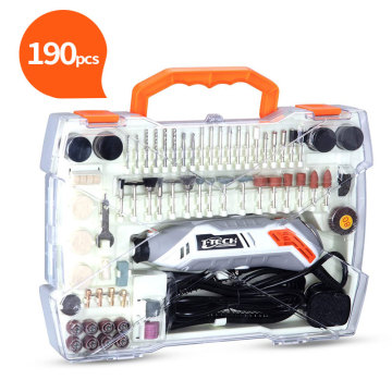 Professional Power Tools: Affordable 110v-220v 190pcs 130w Dremel Rotary Tool Kit for Multi-Purpose Use