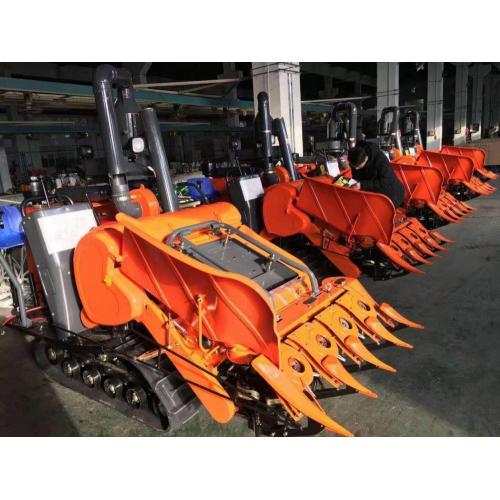 Small rice combine harvester in west bengal