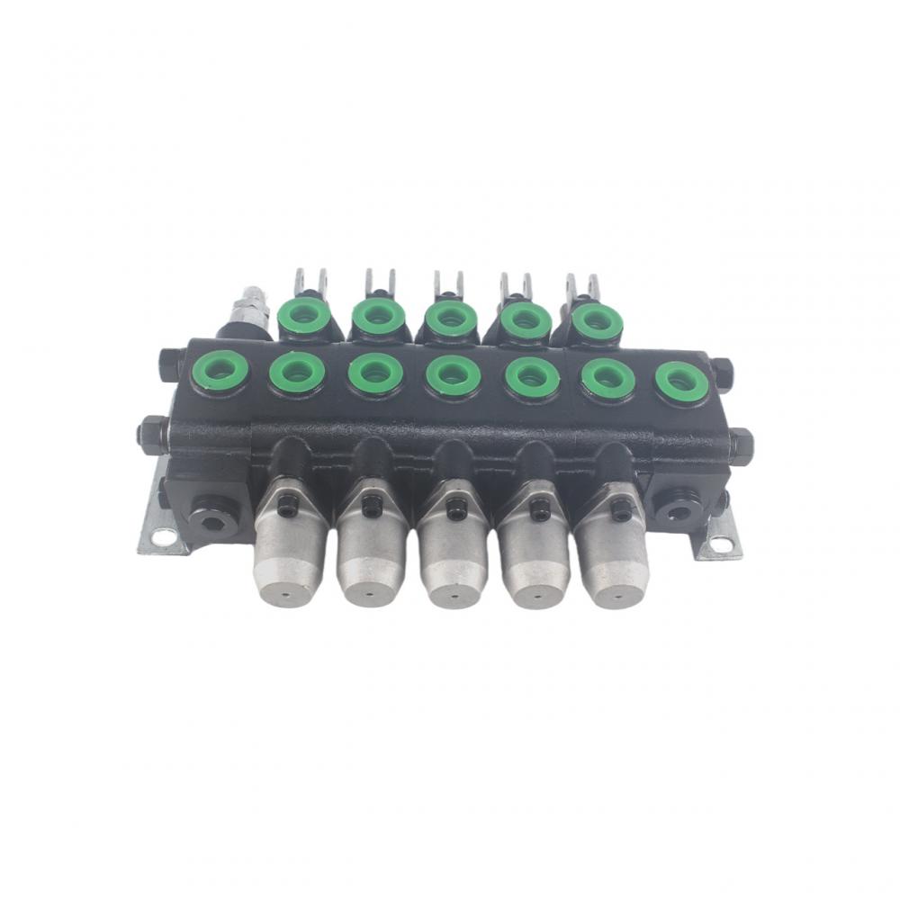 handle/ manual control hydraulic directional sectional valve