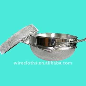 (Factory)stainless steel wire mesh sifter