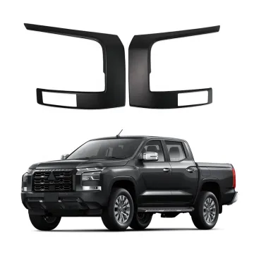 Black 4 Doors Side Front Bumper Cover Trim for Mitsubishi L200 Triton 2023-2024 Accessories