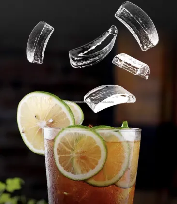 Crescent Ice Maker for Coffee - 90 KGS Moon Shape Ice Machine