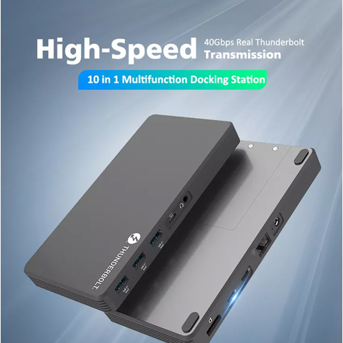 China New 9-In-1 Thunderbolt 3 Docking Station Factory