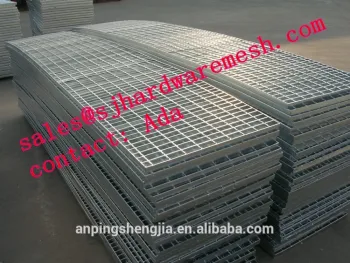 customed steel grating (hot dipped galvanized, stainless steel)