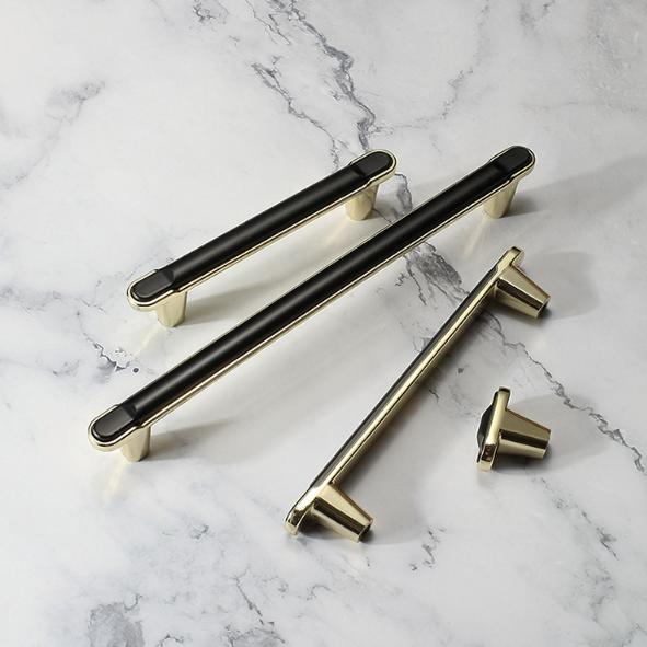 black matte cabinet pulls
