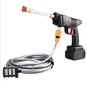 Wireless High-Pressure Lithium Battery Electric Water Gun for Household Car Washing