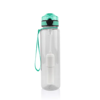 Ur-health 1000ml Outdoor Water Purification Bottles Camping Small Water Purifier Water Filter Kettle Filter