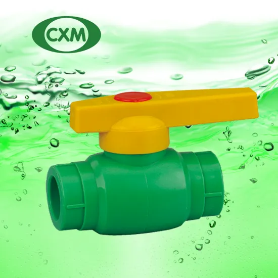 PP-R brass ball valve