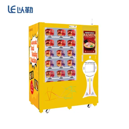 LE213A Fully Automatic Smart Vending Machine for Hot Food Cooking