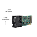 Sensor de distancia láser de Arduino con interfaz de comunicación