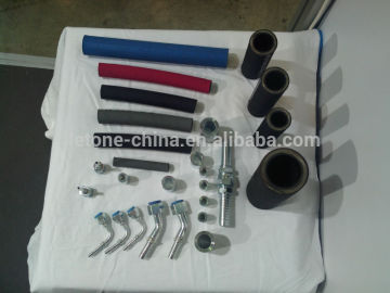 best quality wire spiral hydraulic rubber hoses and fittings