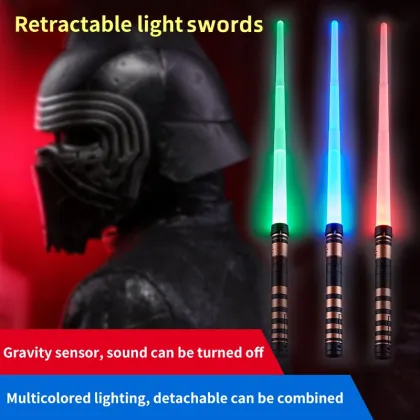 7 Colors Light Saber Kids Spinner Toy - Light Up Toys