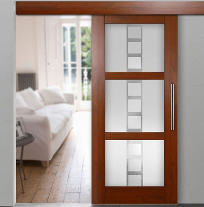 Simple Sliding Wooddoor Design Interior