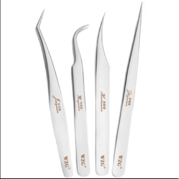 Shape fiber tip tweezers