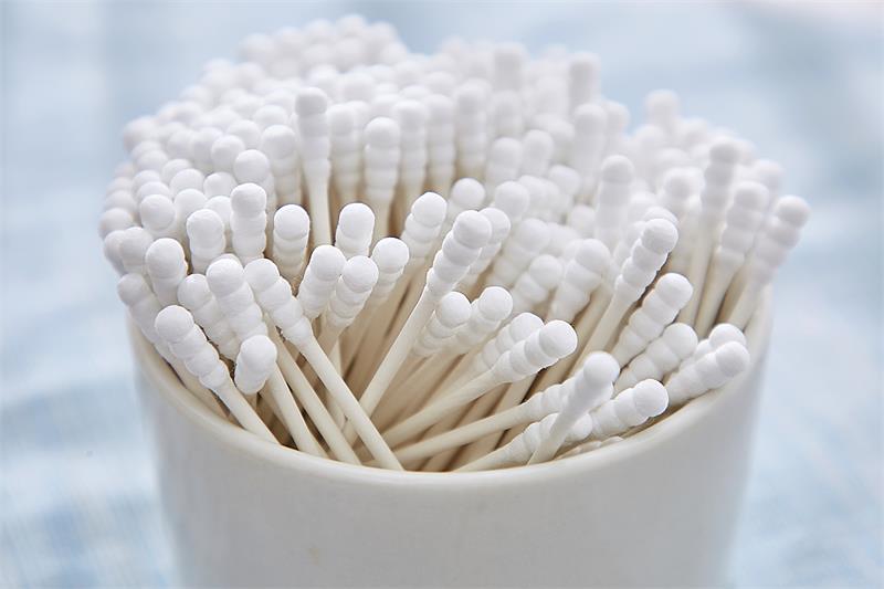 Absorbent cotton swab