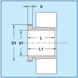 Metric Shaft Adapter AH/AHX2300 Series