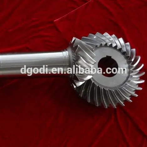 small metal/steel/plastic/stainless steel spiral bevel gear factory