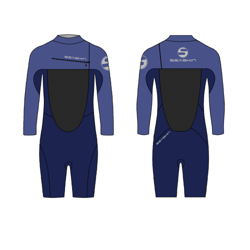 Seaskin Mens 4/3mm Long Sleeve Custom Surfing Wetsuit
